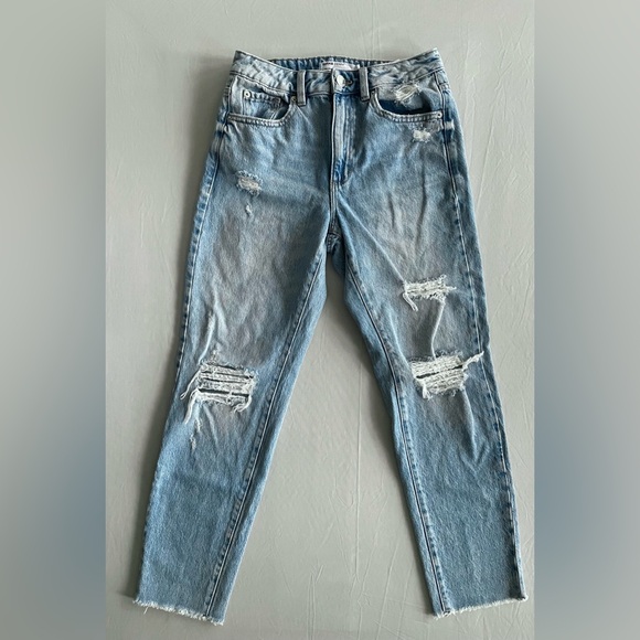 Garage Denim Mom Jeans - Picture 1 of 5